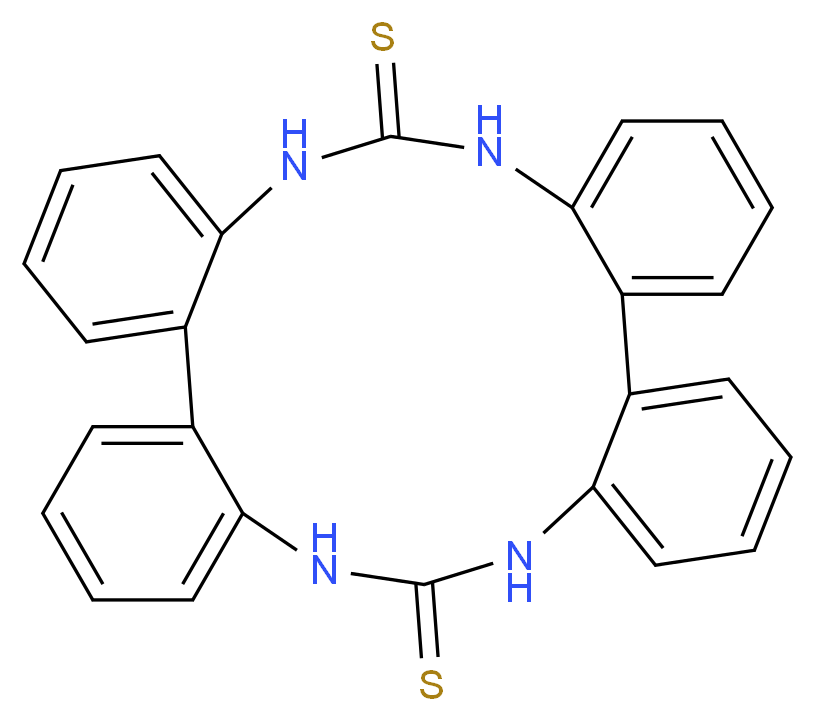 8,10,23,25-tetraazapentacyclo[24.4.0.0<sup>2</sup>,<sup>7</sup>.0<sup>1</sup><sup>1</sup>,<sup>1</sup><sup>6</sup>.0<sup>1</sup><sup>7</sup>,<sup>2</sup><sup>2</sup>]triaconta-1(30),2,4,6,11,13,15,17,19,21,26,28-dodecaene-9,24-dithione_分子结构_CAS_221011-41-2