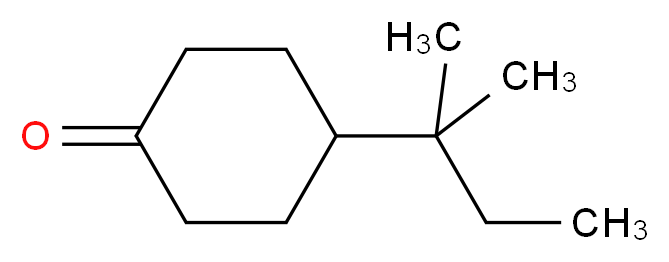 4-tert-AMYLCYCLOHEXANONE_分子结构_CAS_16587-71-6)