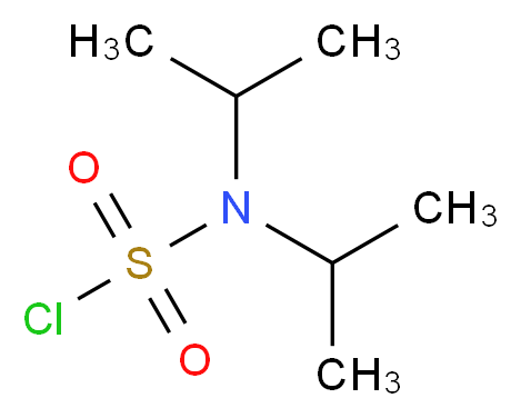 N,N-bis(propan-2-yl)sulfamoyl chloride_分子结构_CAS_10539-95-4