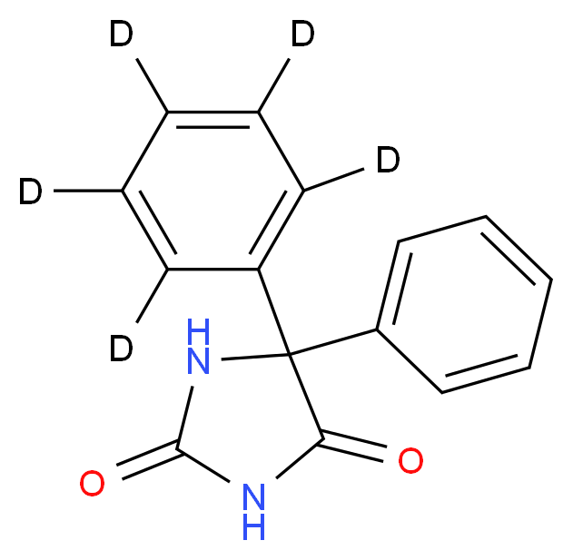 5,5-diphenylimidazolidine-2,4-dione_分子结构_CAS_63435-68-7