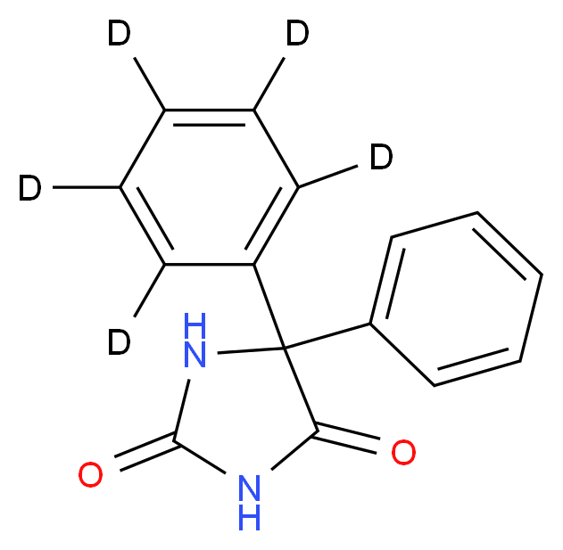 5,5-Diphenylhydantoin-d5_分子结构_CAS_63435-68-7)