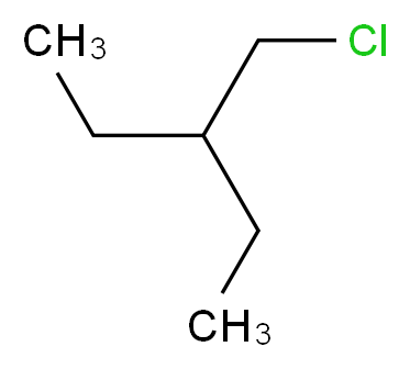 3-(氯甲基)戊烷_分子结构_CAS_4737-41-1)