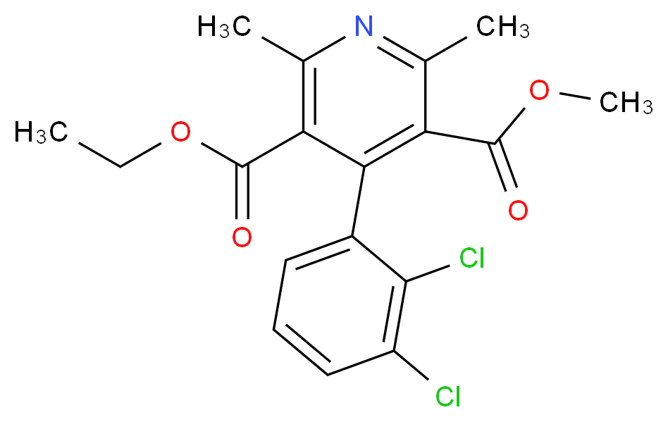 Dehydro Felodipine_分子结构_CAS_96382-71-7)
