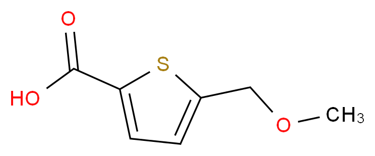 5-Methoxymethyl-thiophene-2-carboxylic acid_分子结构_CAS_)