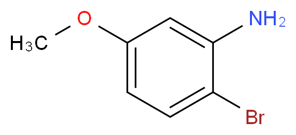 2-Bromo-5-methoxyaniline_分子结构_CAS_)