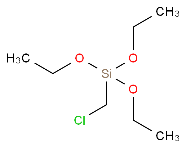 (Chloromethyl)triethoxysilane_分子结构_CAS_15267-95-5)