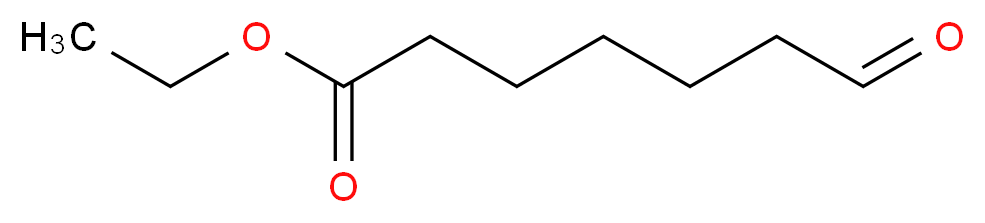 Heptanoic acid, 7-oxo-, ethyl ester_分子结构_CAS_3990-05-4)