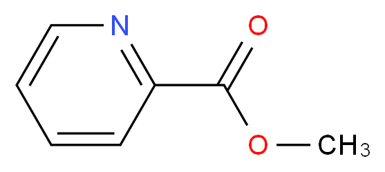 methyl pyridine-2-carboxylate_分子结构_CAS_2459-7-6