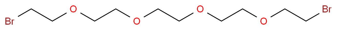 1,14-dibromo-3,6,9,12-tetraoxatetradecane_分子结构_CAS_57602-02-5