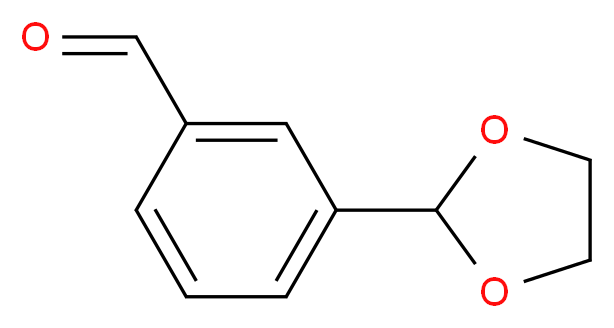 3-(1,3-DIOXOLAN-2-YL)-BENZALDEHYDE_分子结构_CAS_68348-23-2)
