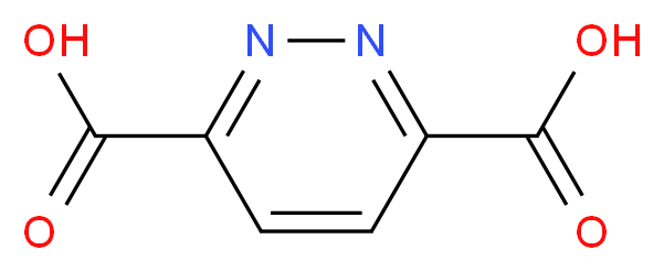 3,6-Pyridazinedicarboxylic acid_分子结构_CAS_57266-70-3)
