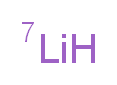 (<sup>7</sup>Li)lithium_分子结构_CAS_13982-05-3