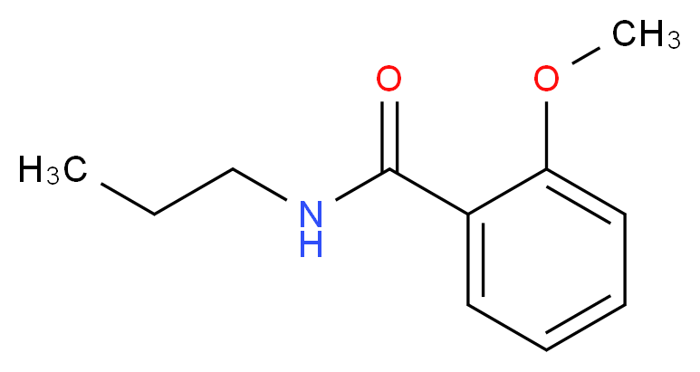 2-Methoxy-N-n-propylbenzamide_分子结构_CAS_550300-22-6)