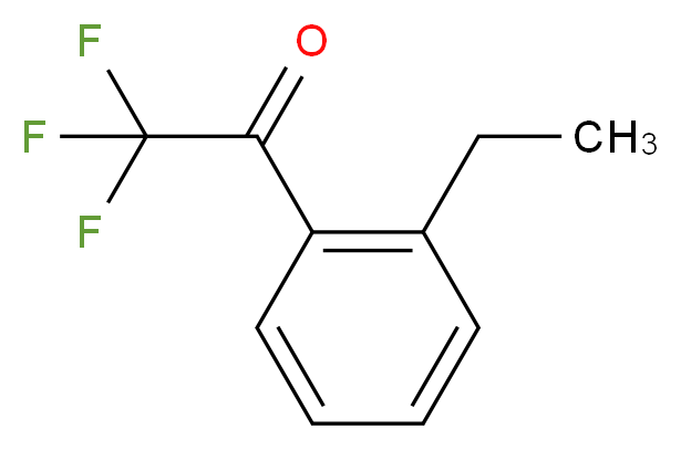 2'-ETHYL-2,2,2-TRIFLUOROACETOPHENONE_分子结构_CAS_204439-99-6)