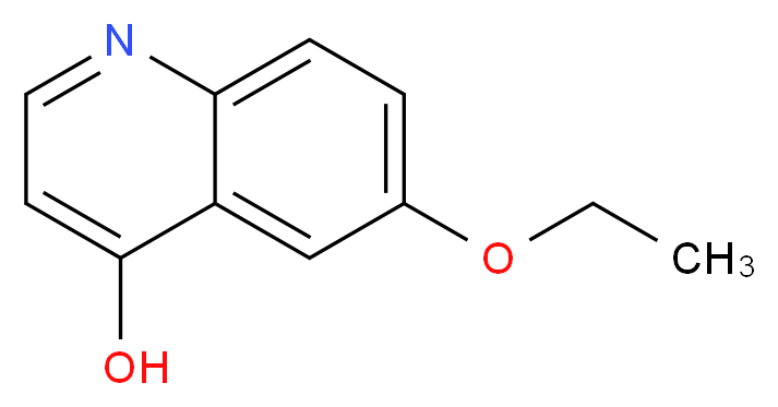 6-ethoxyquinolin-4-ol_分子结构_CAS_303121-11-1