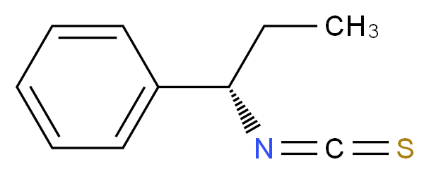 (R)-(+)-1-异硫氰酸苯丙酯_分子结构_CAS_745784-00-3)