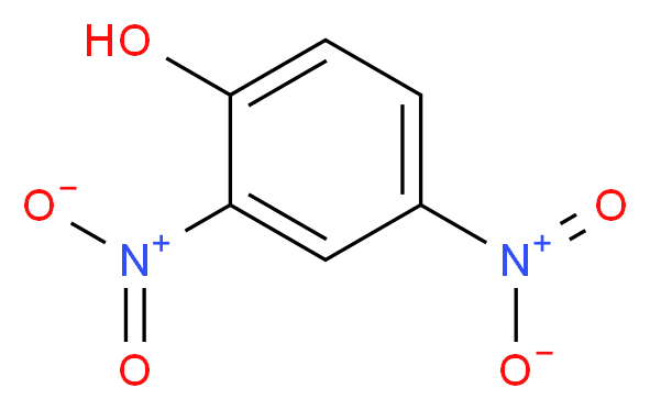 2,4-二硝基酚_分子结构_CAS_51-28-5)