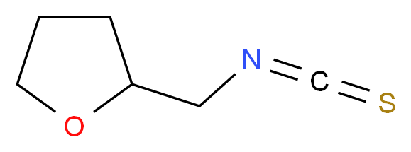 2-Tetrahydrofurfuryl isothiocyanate_分子结构_CAS_36810-87-4)