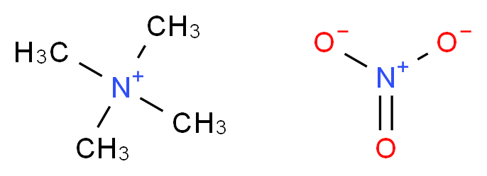 四甲基硝酸铵_分子结构_CAS_1941-24-8)