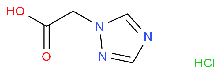 [1,2,4]Triazol-1-yl-acetic acid hydrochloride_分子结构_CAS_)