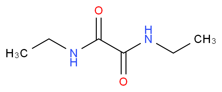 N,N'-diethylethanediamide_分子结构_CAS_615-84-9