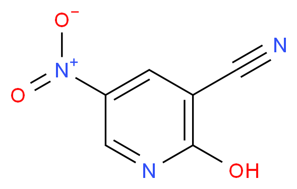 2-hydroxy-5-nitropyridine-3-carbonitrile_分子结构_CAS_31309-38-3