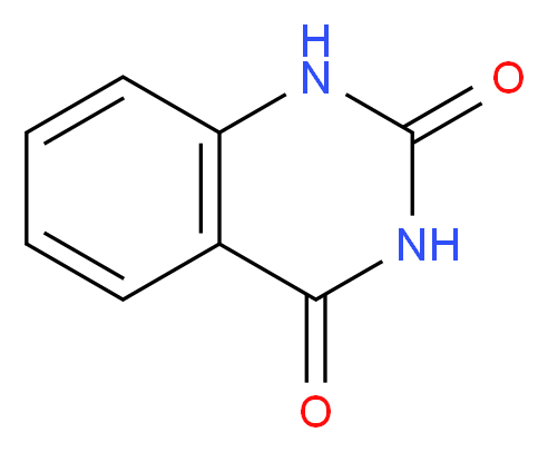 1,2,3,4-tetrahydroquinazoline-2,4-dione_分子结构_CAS_86-96-4