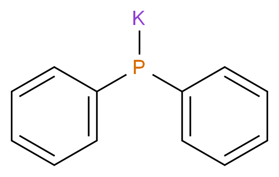 二苯基磷酸钾 溶液_分子结构_CAS_15475-27-1)