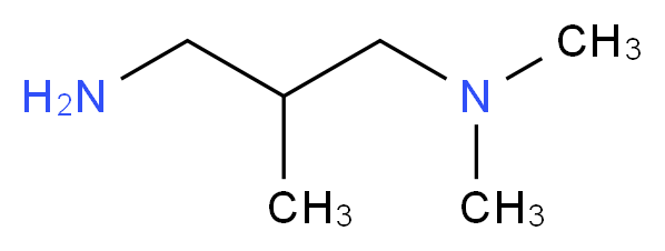 (3-amino-2-methylpropyl)dimethylamine_分子结构_CAS_6105-72-2)