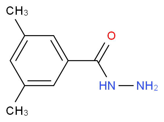 3,5-Dimethylbenzohydrazide_分子结构_CAS_)