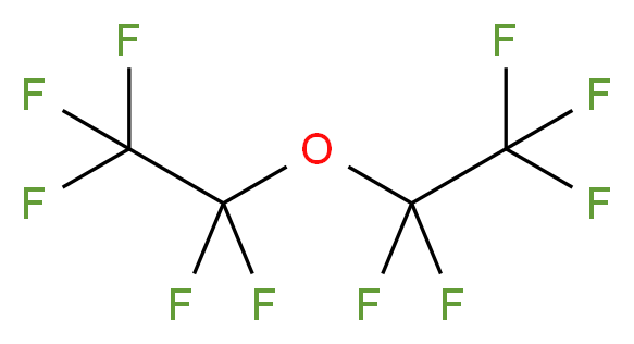 1,1,1,2,2-pentafluoro-2-(pentafluoroethoxy)ethane_分子结构_CAS_358-21-4