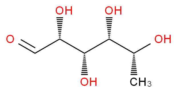 (2R,3S,4R,5R)-2,3,4,5-tetrahydroxyhexanal_分子结构_CAS_3615-41-6