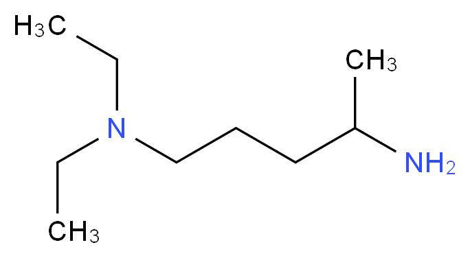 N1,N1-Diethylpentane-1,4-diamine_分子结构_CAS_140-80-7)