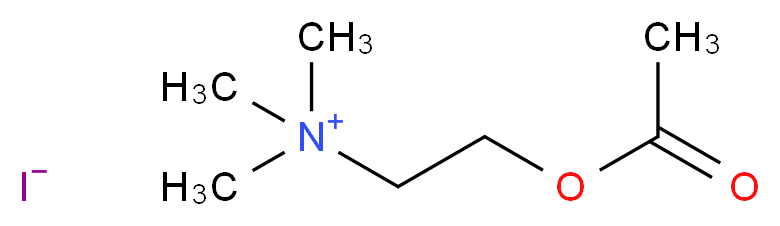 ACETYLCHOLINE IODIDE_分子结构_CAS_2260-50-6)