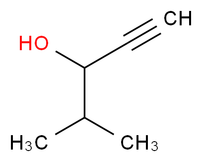 4-甲基-1-戊炔-3-醇_分子结构_CAS_565-68-4)