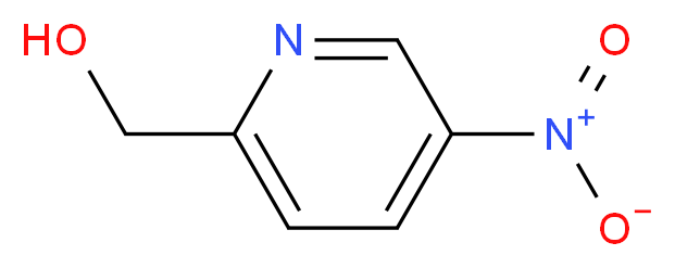 (5-nitropyridin-2-yl)methanol_分子结构_CAS_36625-57-7