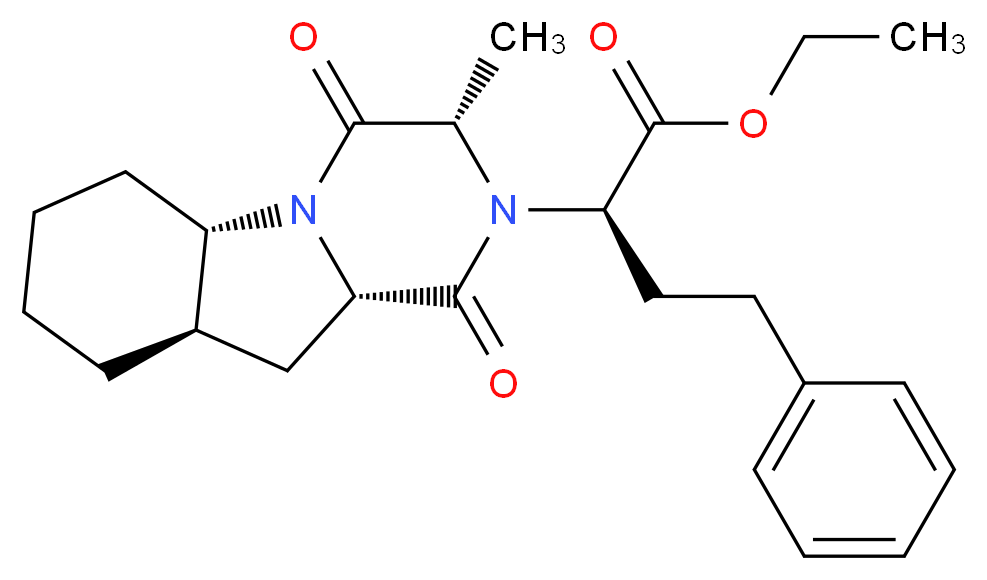 Trandolapril Diketopiperazine_分子结构_CAS_149881-40-3)