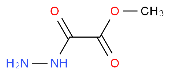 Methyl hydrazino(oxo)acetate_分子结构_CAS_63970-76-3)