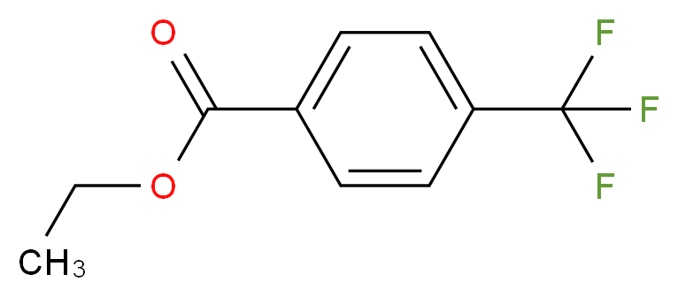 Ethyl 4-(trifluoromethyl)benzoate_分子结构_CAS_31083-14-4)