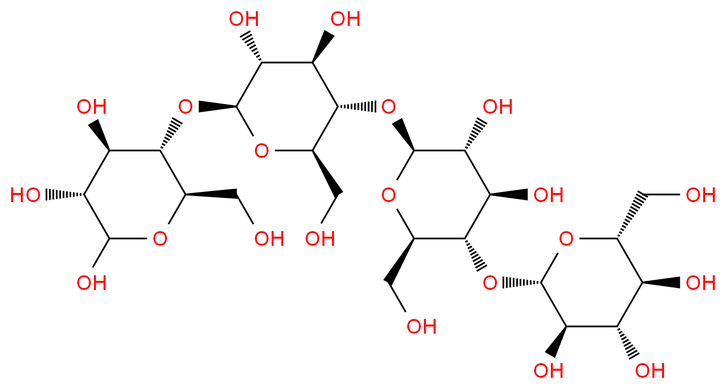 Cellotetraose_分子结构_CAS_38819-01-1)