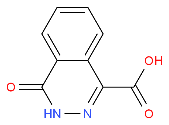 4-Oxo-3,4-dihydro-phthalazine-1-carboxylic acid_分子结构_CAS_3260-44-4)