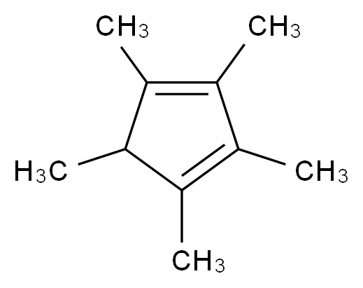 Pentamethylcyclopentadiene_分子结构_CAS_4045-44-7)