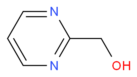 2-Pyrimidinemethanol_分子结构_CAS_42839-09-8)