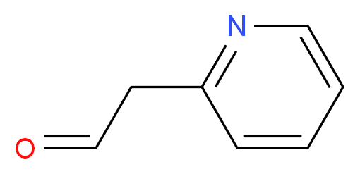 2-(PYRIDIN-2-YL)ACETALDEHYDE_分子结构_CAS_54765-14-9)