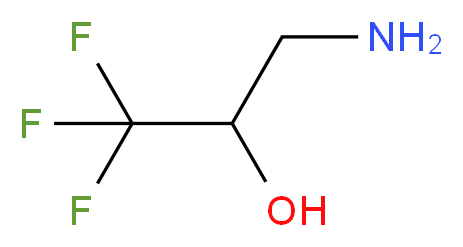 3-Amino-1,1,1-trifluoropropan-2-ol_分子结构_CAS_431-38-9)