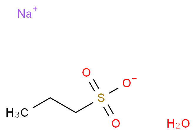 丙烷磺酸钠 一水合物_分子结构_CAS_304672-01-3)