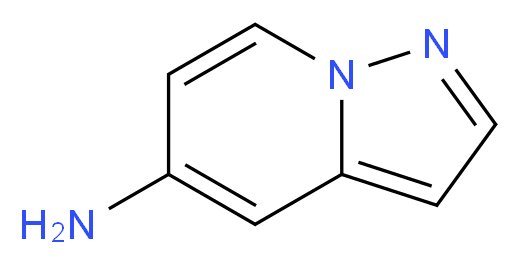 pyrazolo[1,5-a]pyridin-5-amine_分子结构_CAS_1101120-37-9