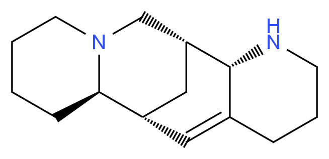 苦豆碱_分子结构_CAS_56293-29-9)