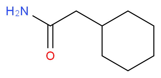 2-cyclohexylacetamide_分子结构_CAS_)