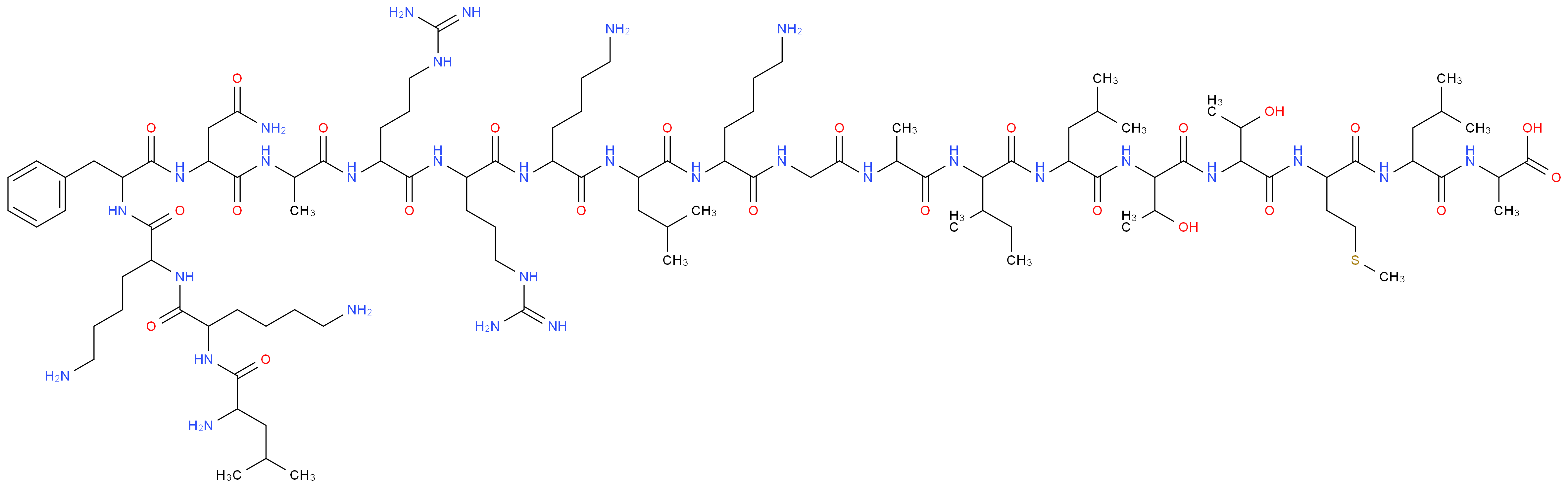 CALMODULIN-DEPENDENT PROTEIN KINASE II (290-309)_分子结构_CAS_115044-69-4)